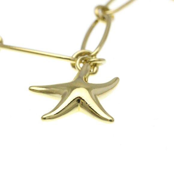 TIFFANY 18k Gold Charm Bracelet - Picture 9 of 12